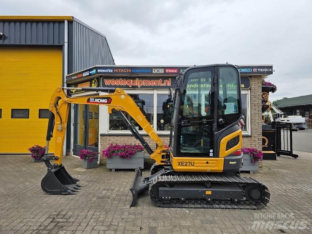 XCMG XE27U Minigraafmachines < 7t