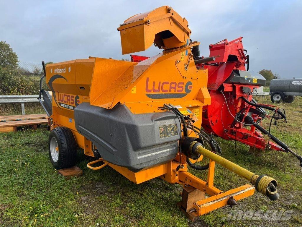 Lucas Castor+ 30R Balenhakselaars, -snijders en -afwikkelaars