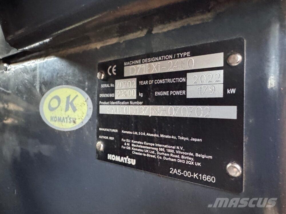 Komatsu D71 PXi-24EO Rupsdozers
