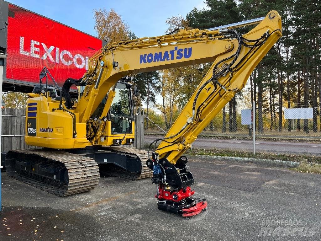 Komatsu PC138US-11 Rupsgraafmachines