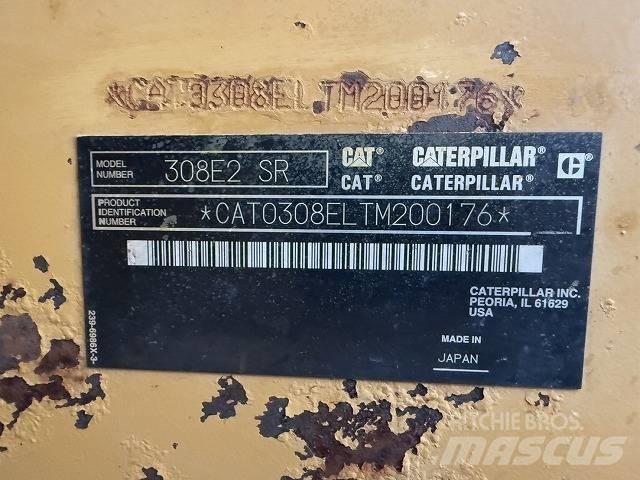 CAT 308E2SR Midigraafmachines 7t - 12t