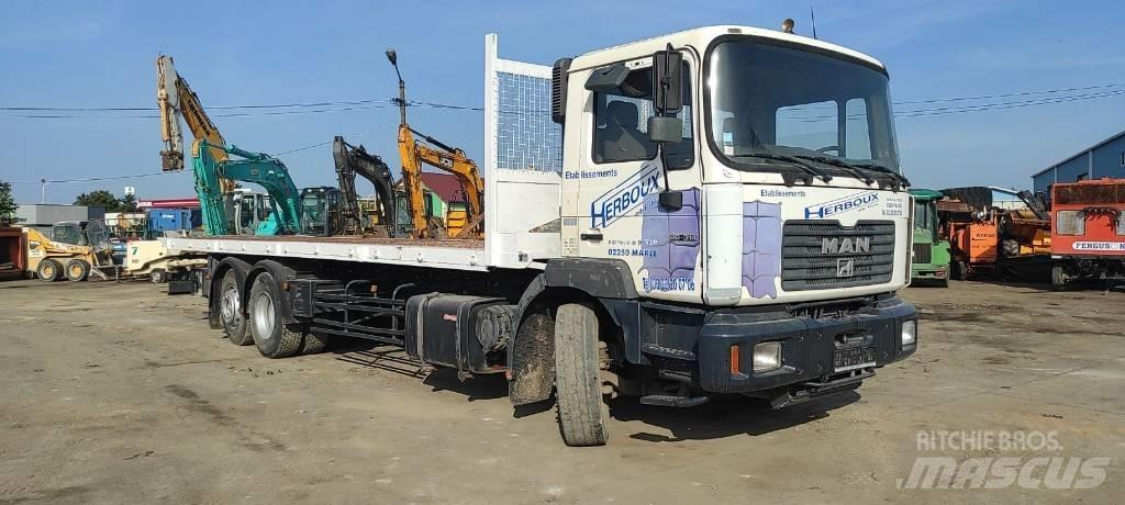 MAN 26.314 Platte bakwagens