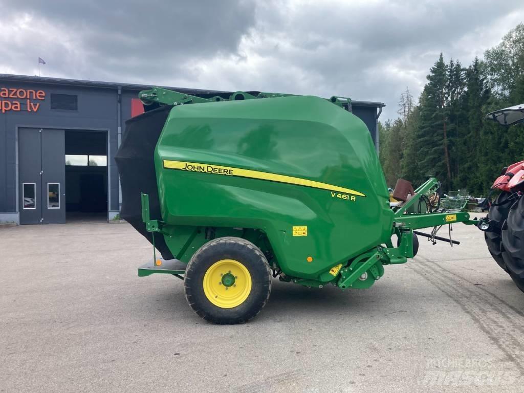 John Deere V416R Ronde-balenpersen