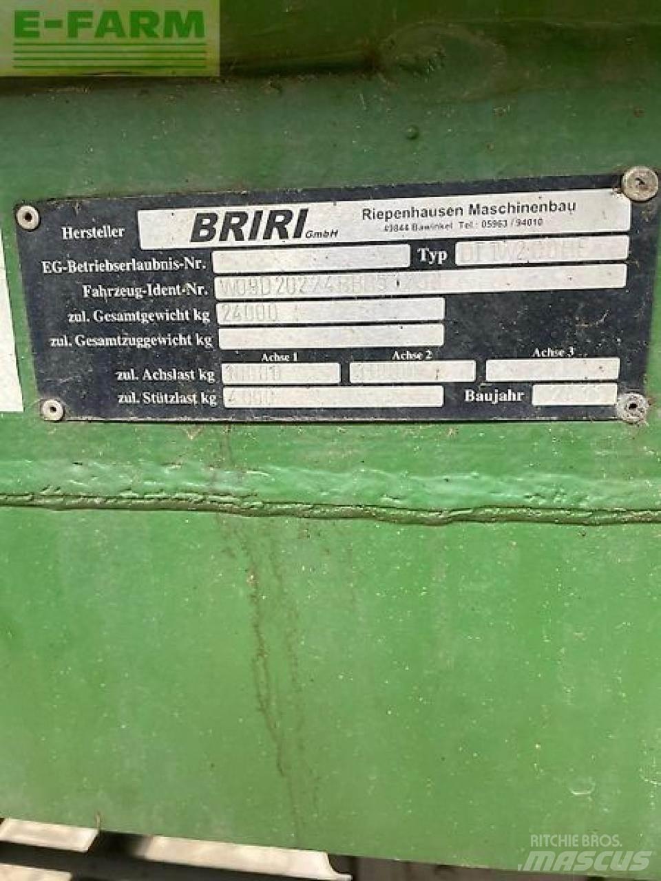 Briri güllefass Mestverspreider