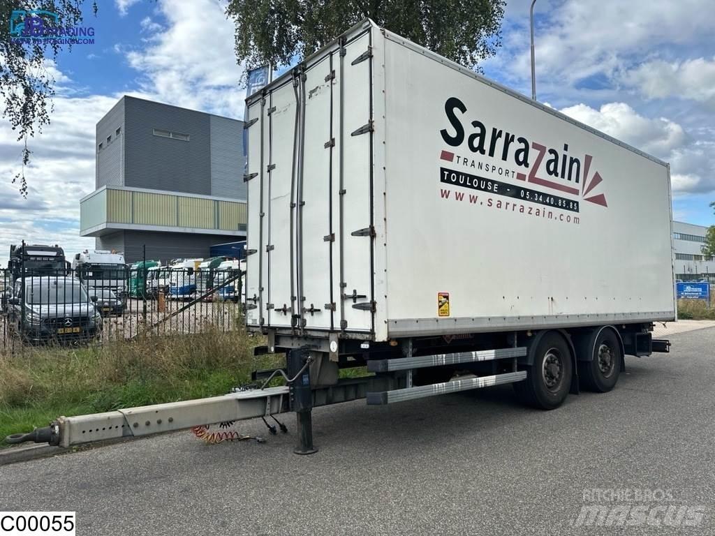 Samro Middenas Gesloten opbouw trailers