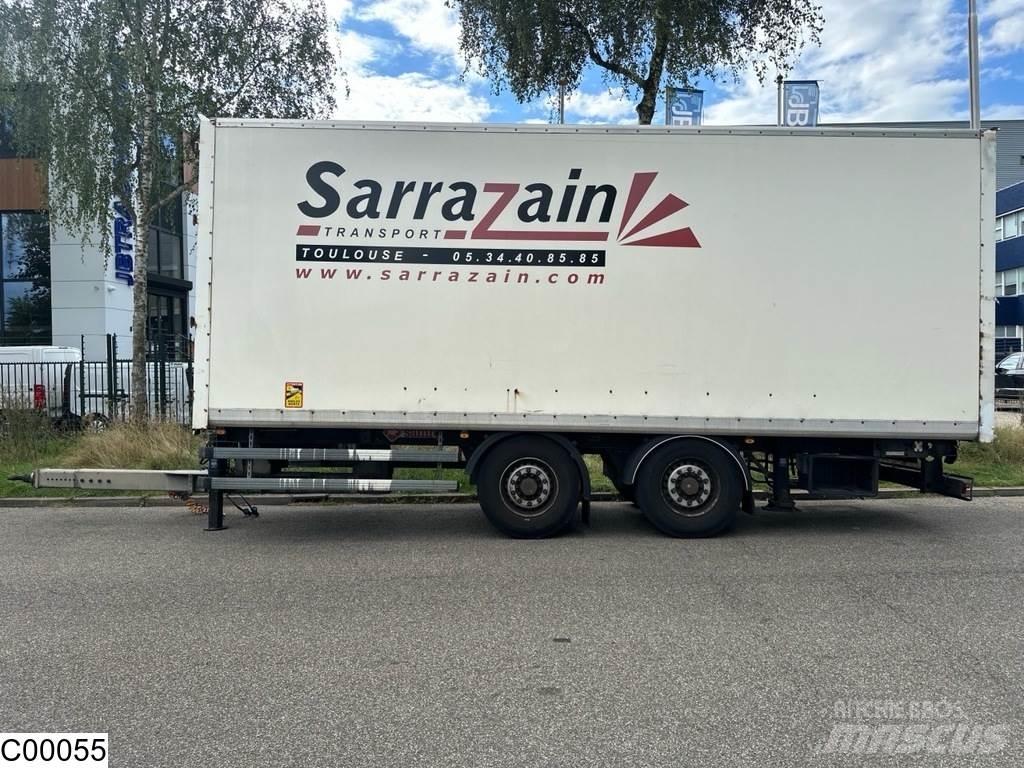 Samro Middenas Gesloten opbouw trailers