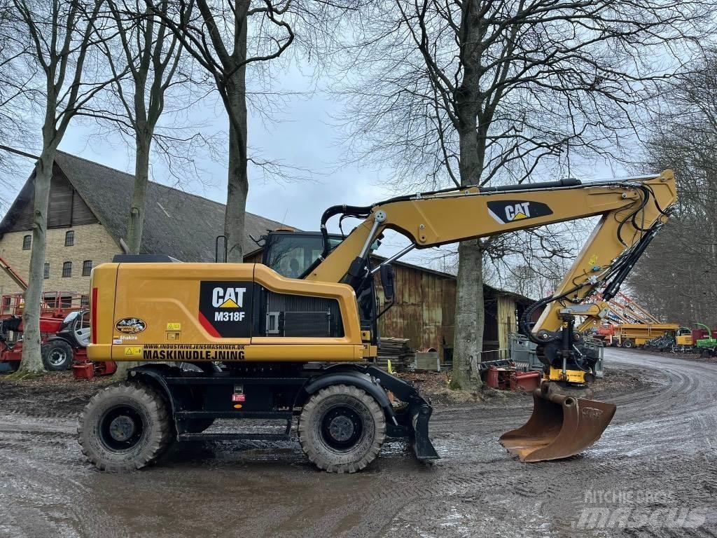 CAT M 318 F Wielgraafmachines