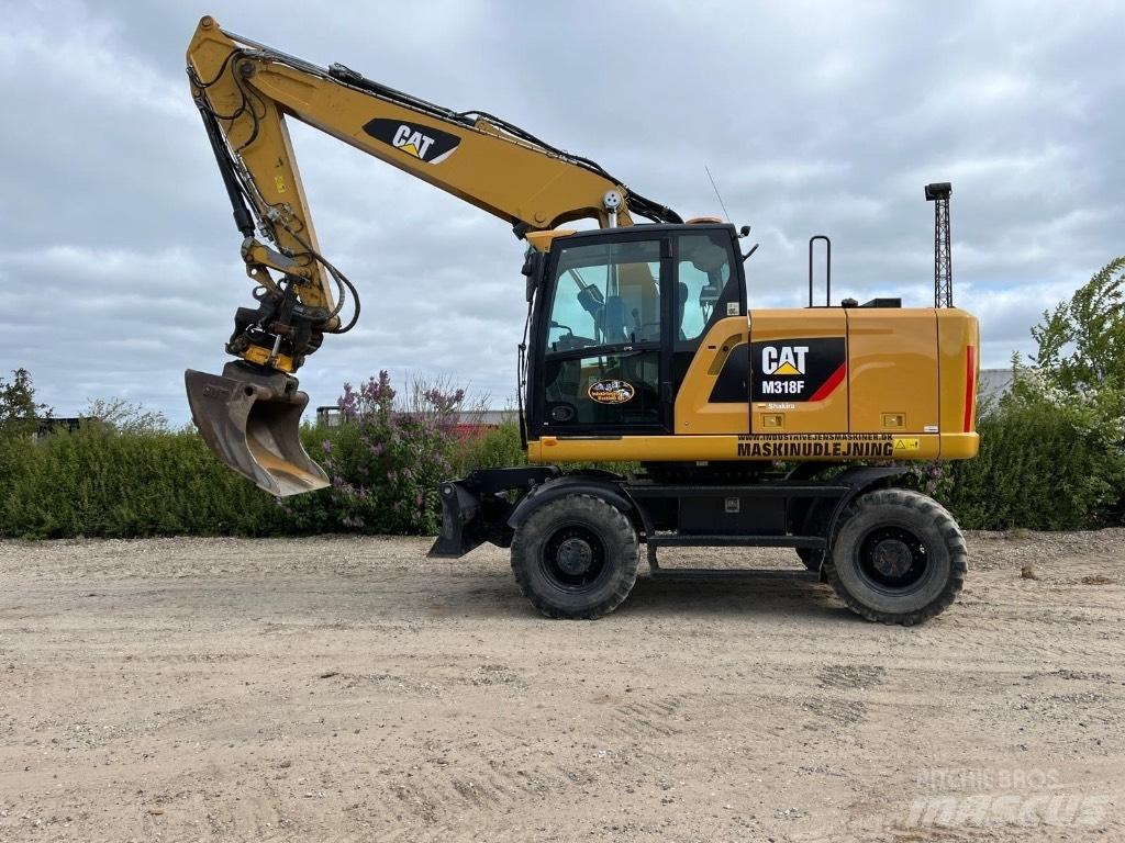 CAT M 318 F Wielgraafmachines