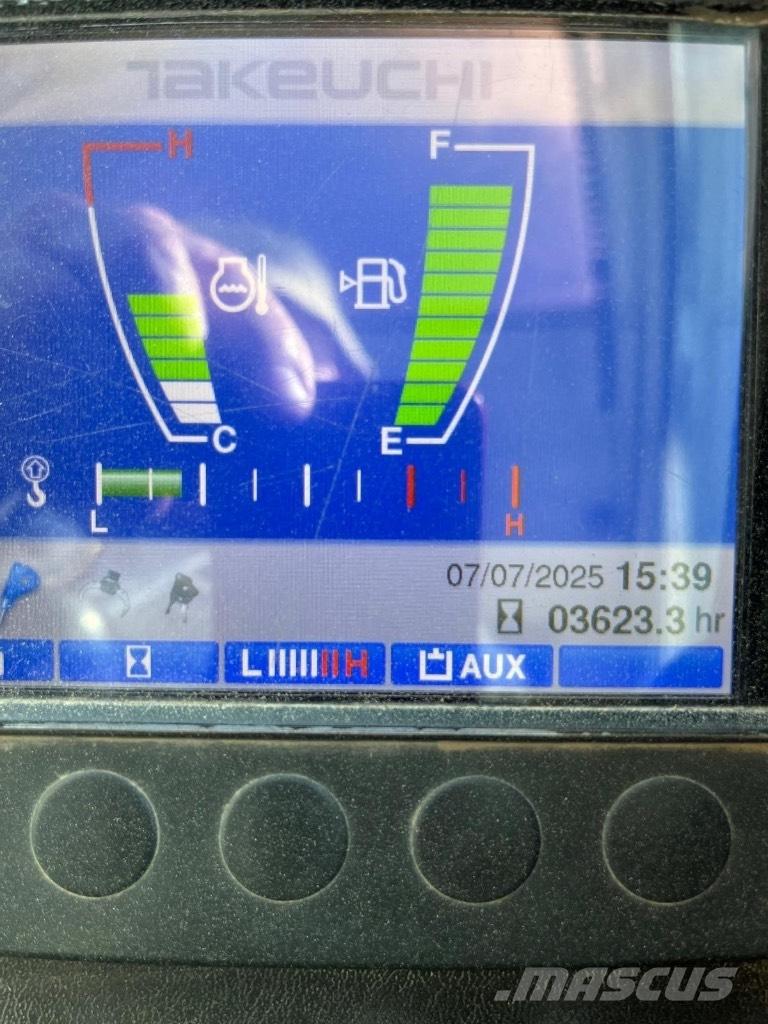 Takeuchi TB 260 Midigraafmachines 7t - 12t