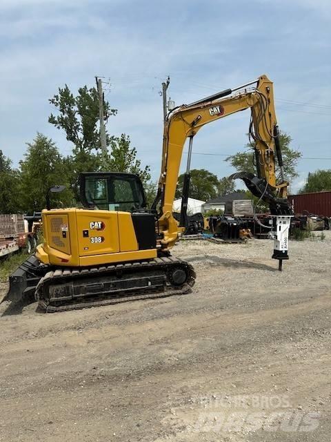 CAT 308 Rupsgraafmachines