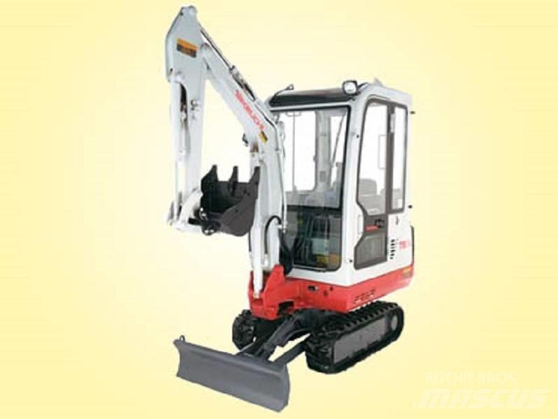 Takeuchi TB016 Minigraafmachines < 7t
