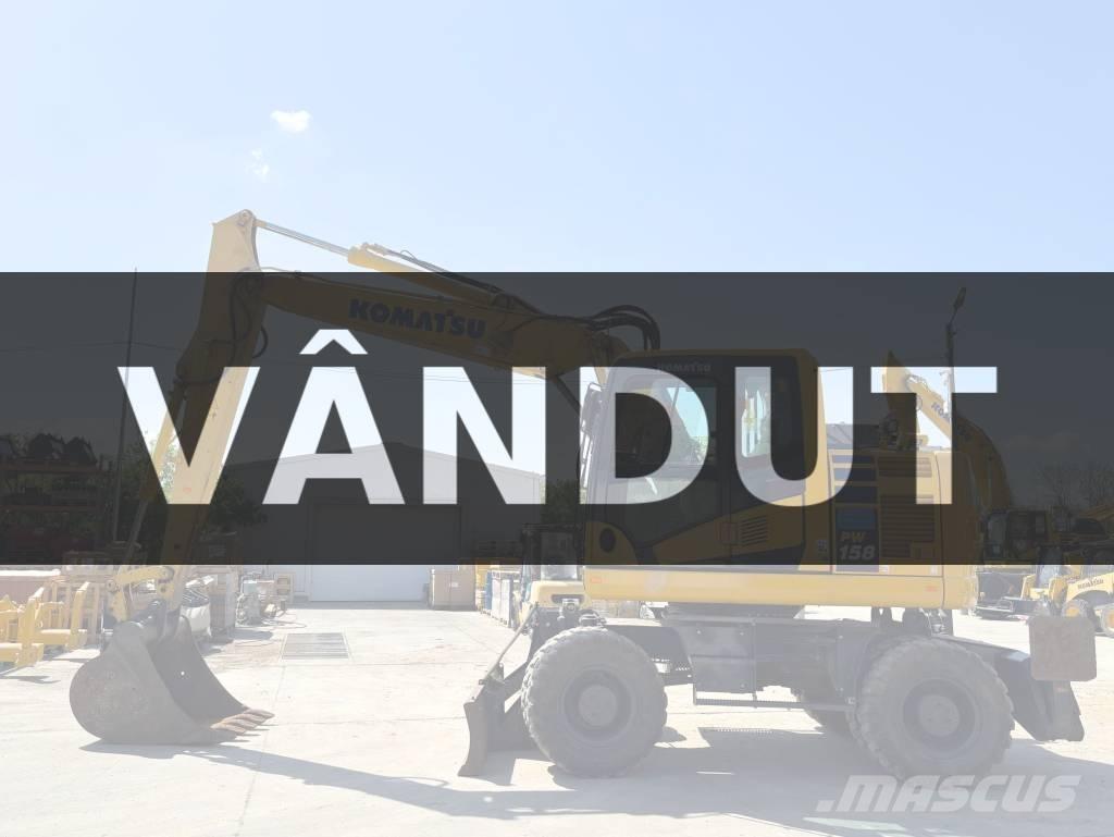 Komatsu PW 158-11 Wielgraafmachines