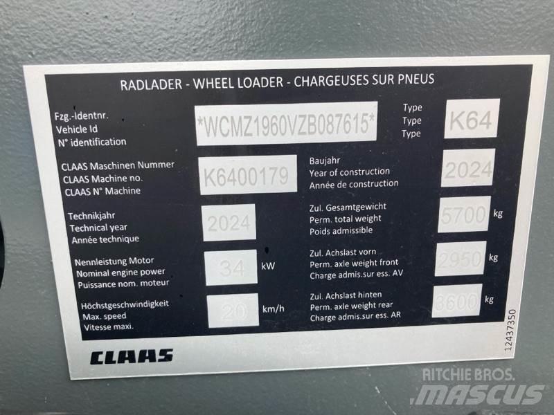 CLAAS TORION 530 Wielladers
