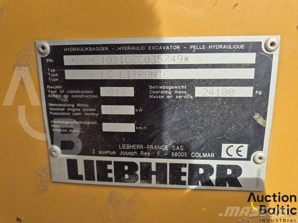 Liebherr R 916 LC Rupsgraafmachines