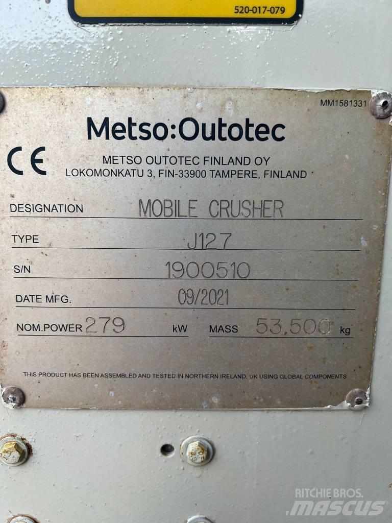 Metso Nordtrack J127 Vergruizers