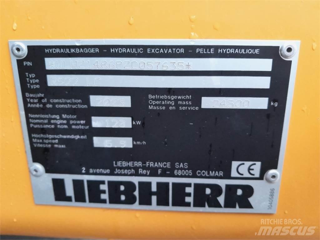 Liebherr R922 Rupsgraafmachines