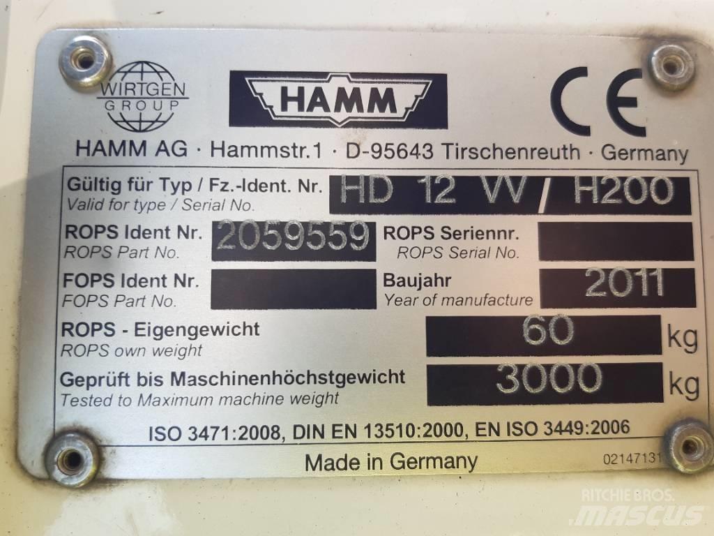 Hamm HD 12 VV Duowalsen
