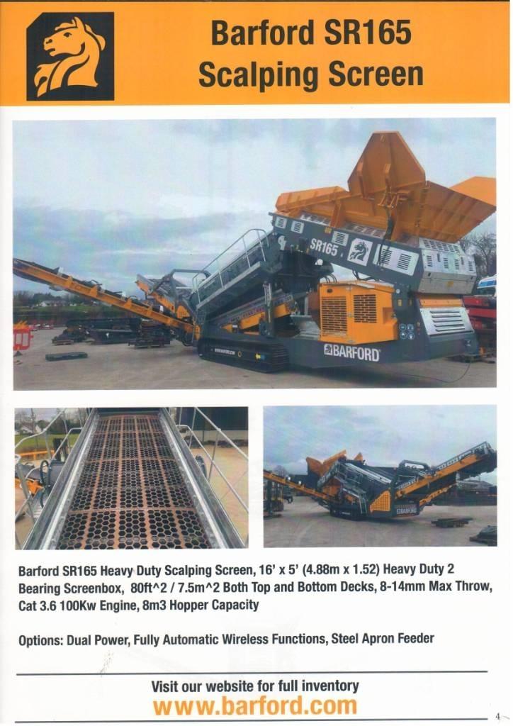 Barford SR165 Zeefinstallatie