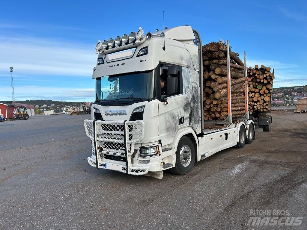 Scania R 650 Hout-Bakwagens