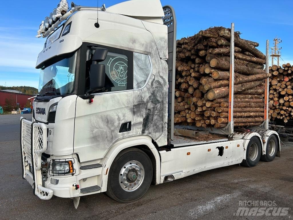 Scania R 650 Hout-Bakwagens