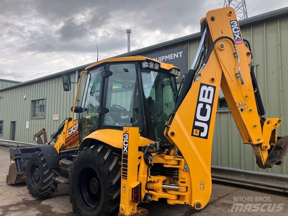 JCB 3CX Graaf-laadcombinaties