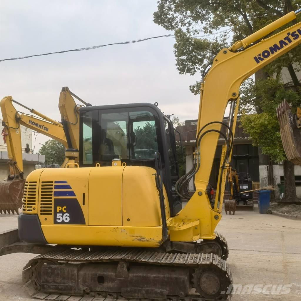 Komatsu PC56 Rupsgraafmachines