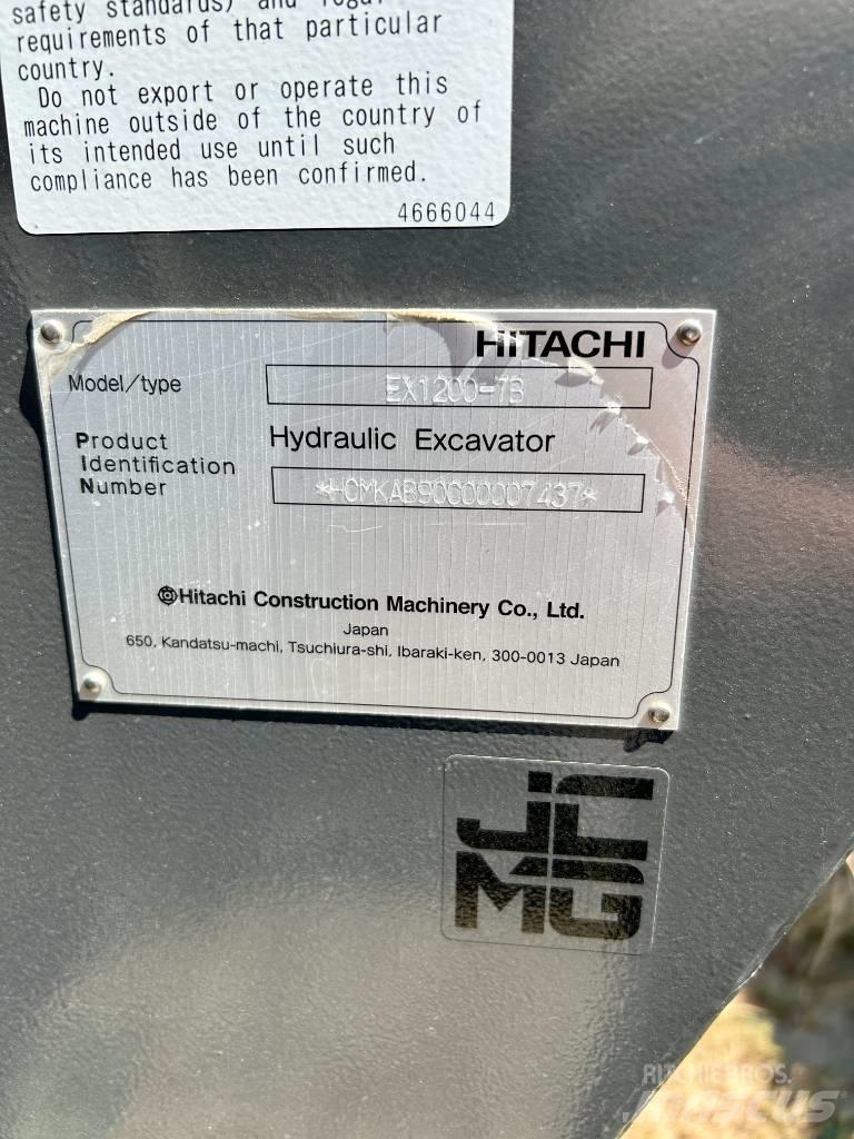 Hitachi EX 1200-7B Rupsgraafmachines