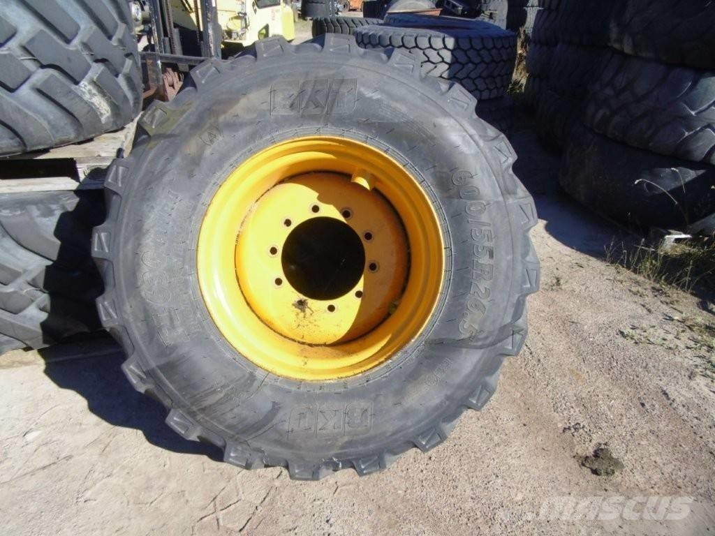  Däck Twin 600/55R Wielladers