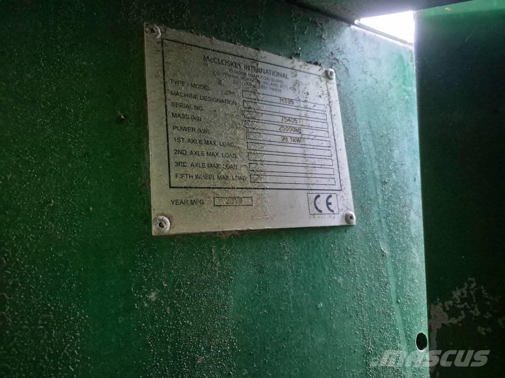 McCloskey R105 Zeefinstallatie