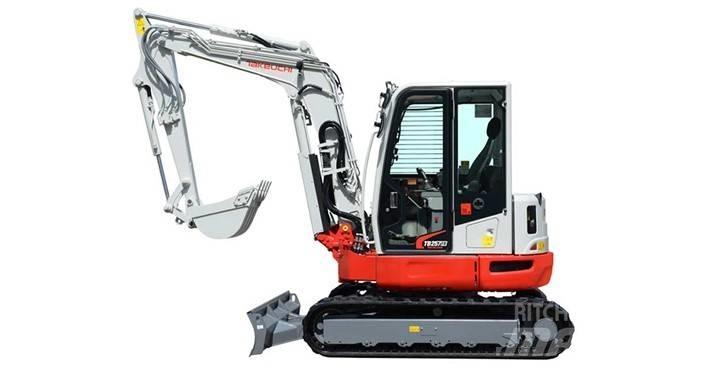 Takeuchi TB257FR Minigraafmachines < 7t