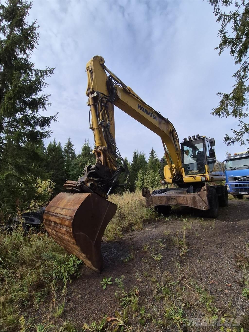 Komatsu PW180 ES-7 Wielgraafmachines