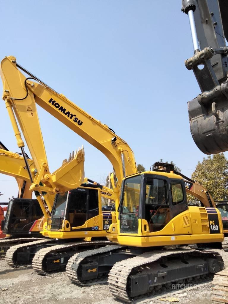 Komatsu PC 160 Midigraafmachines 7t - 12t