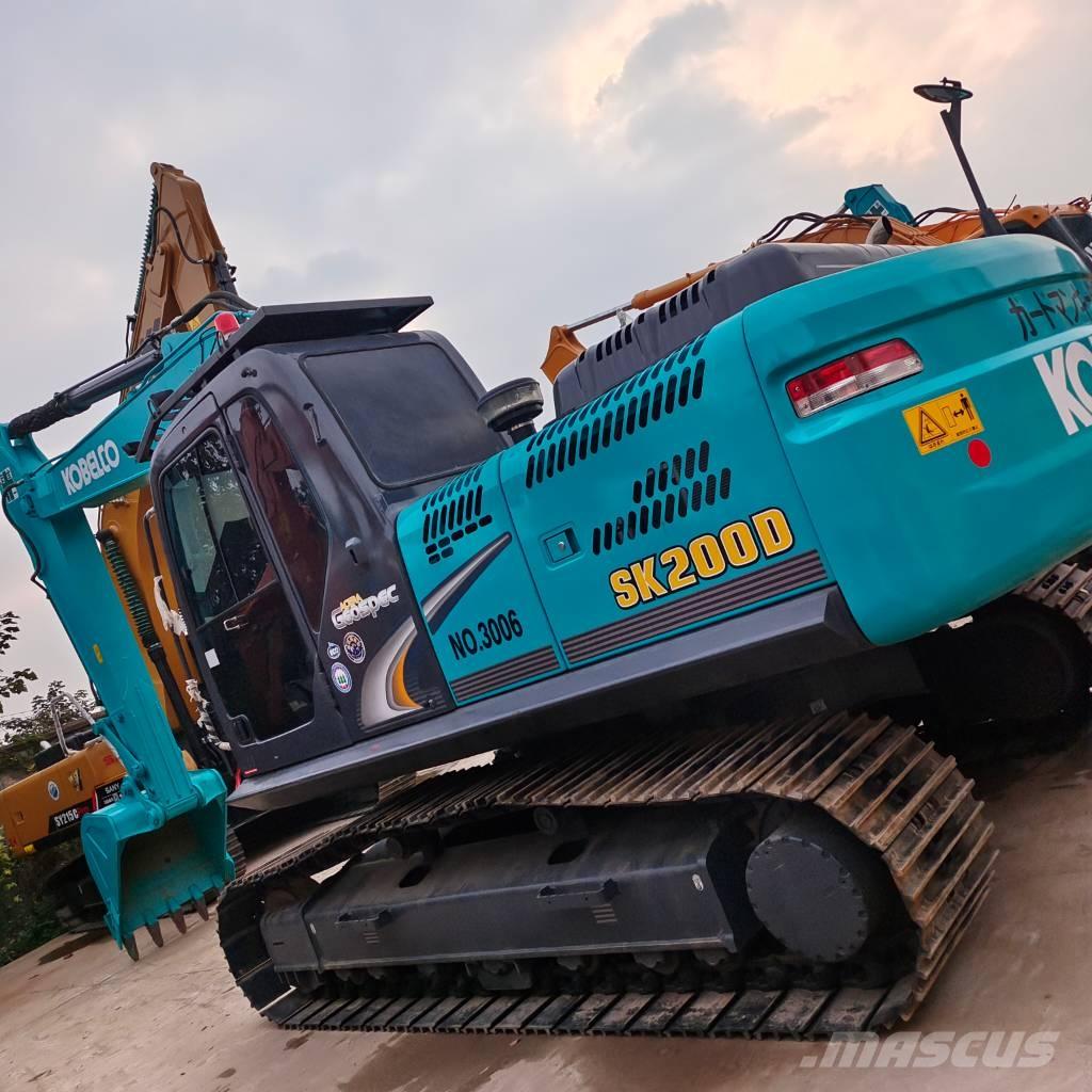 Kobelco SK 200 Rupsgraafmachines