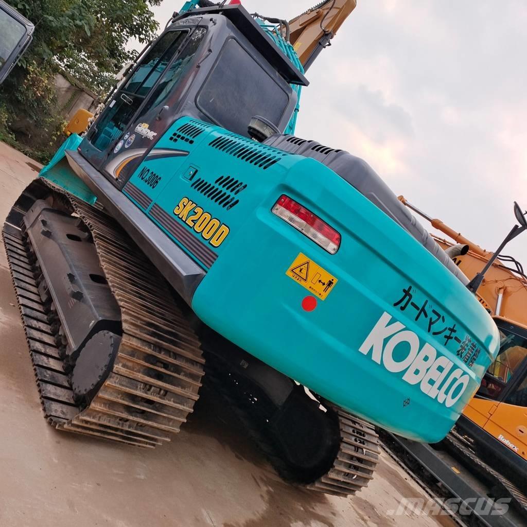 Kobelco SK 200 Rupsgraafmachines