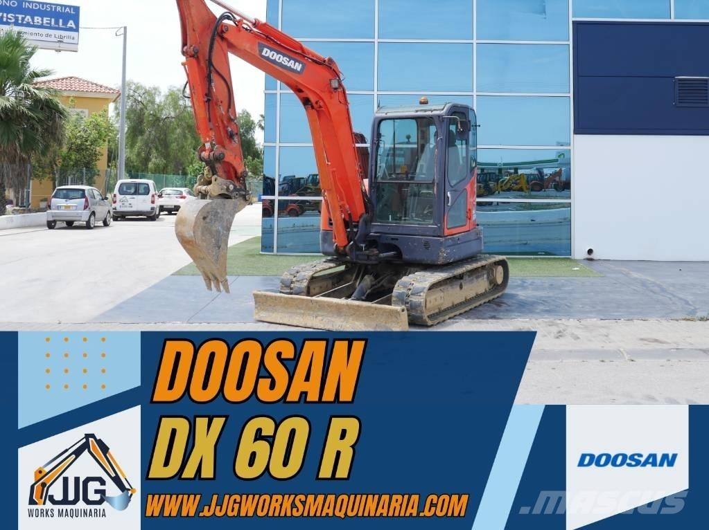 Doosan DX 60 R Minigraafmachines < 7t