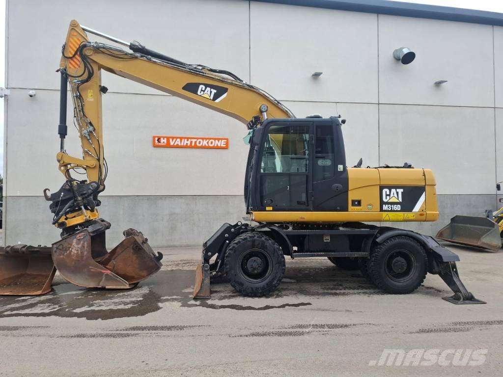 CAT M 316 D Wielgraafmachines