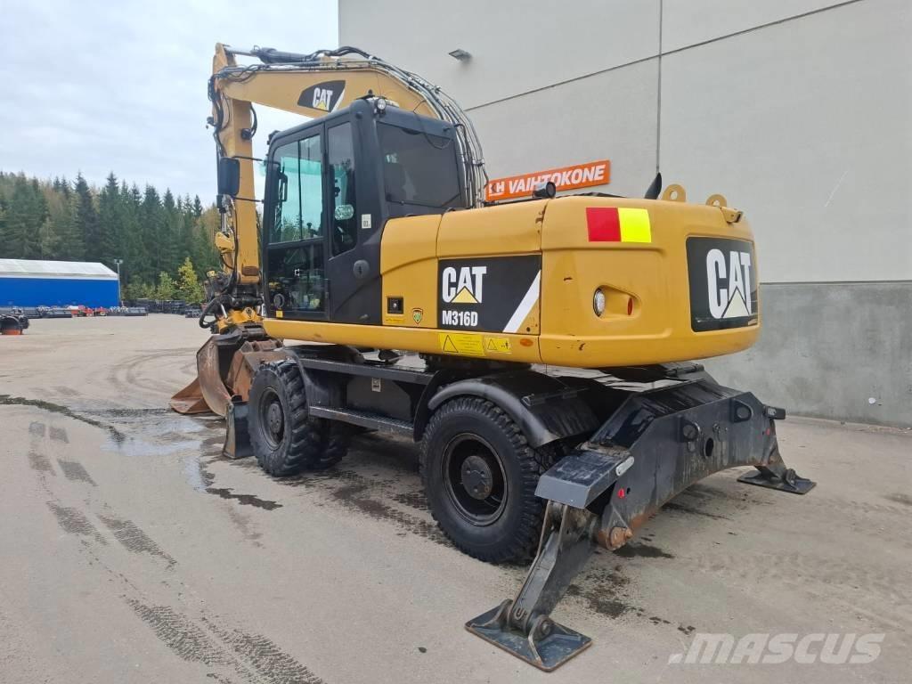 CAT M 316 D Wielgraafmachines