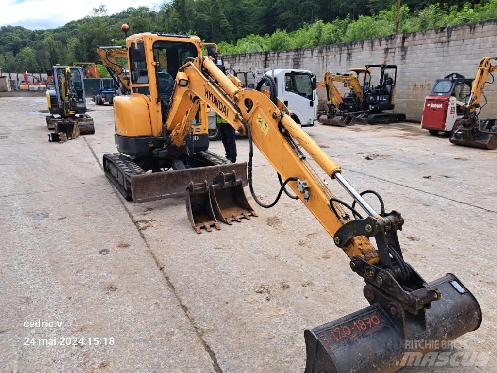 Hyundai R35Z-9 Minigraafmachines < 7t