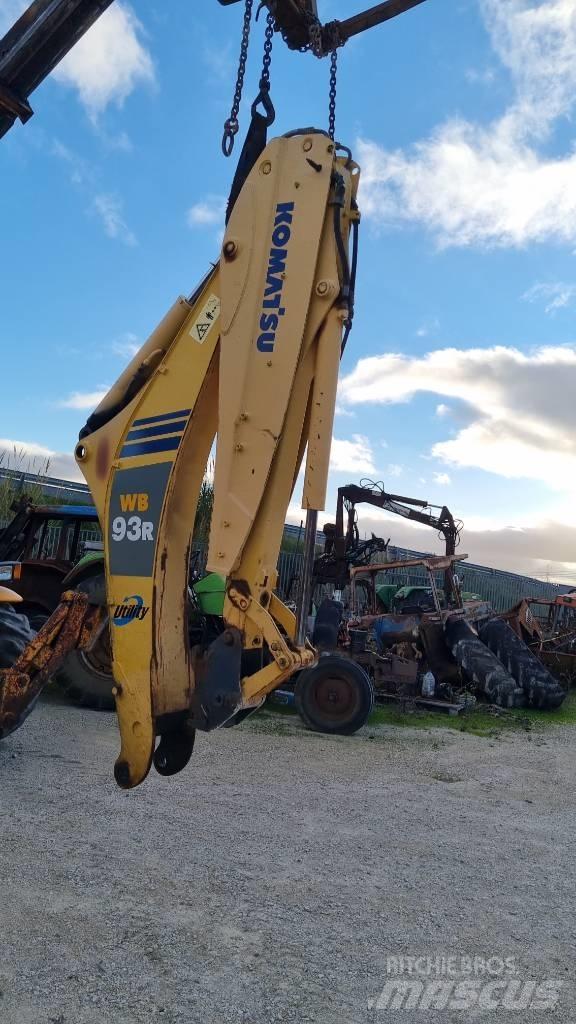 Komatsu WB93 R5 Graaf-laadcombinaties