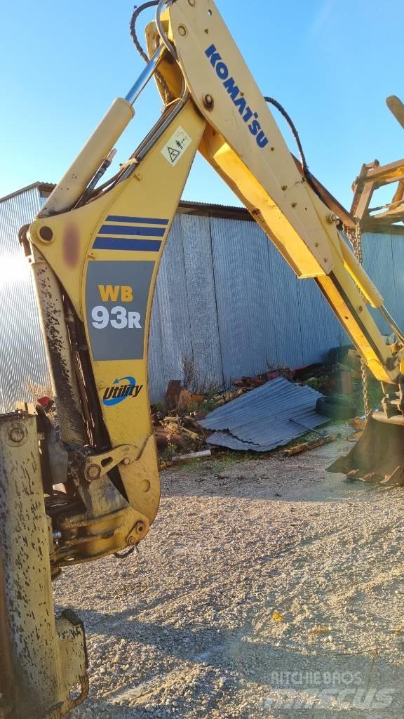 Komatsu WB93 R5 Graaf-laadcombinaties