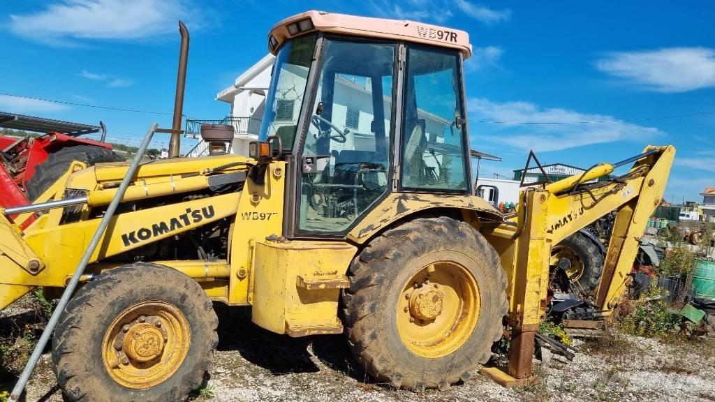 Komatsu WB93 R5 Graaf-laadcombinaties