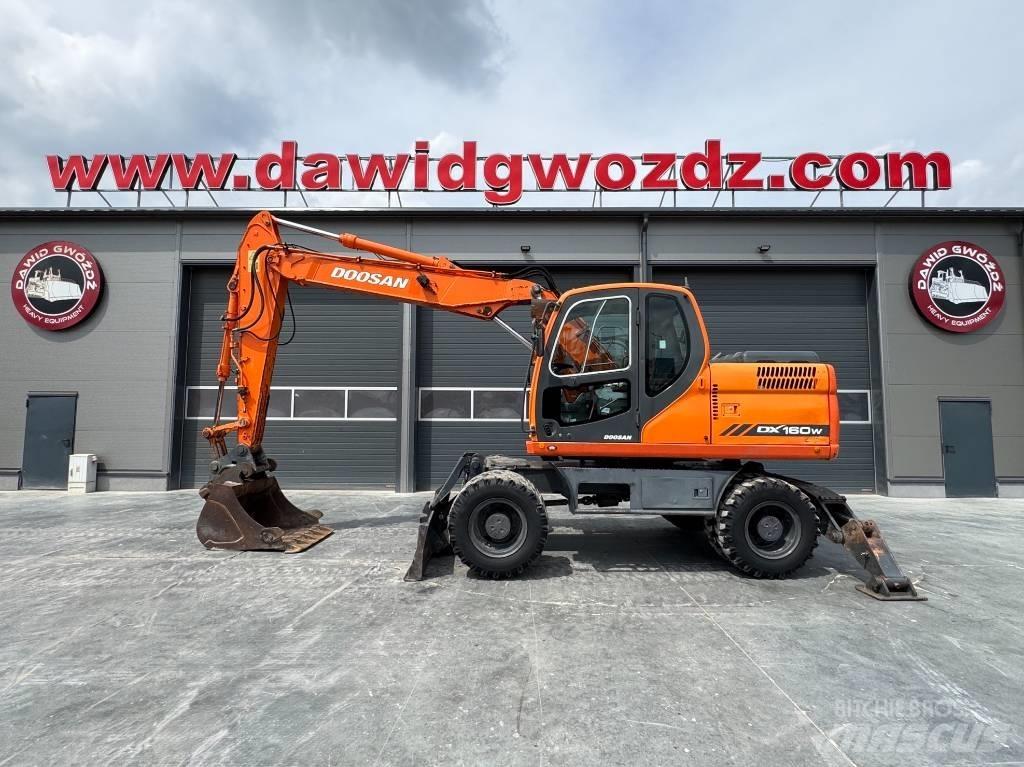Doosan DX 160 W Wielgraafmachines