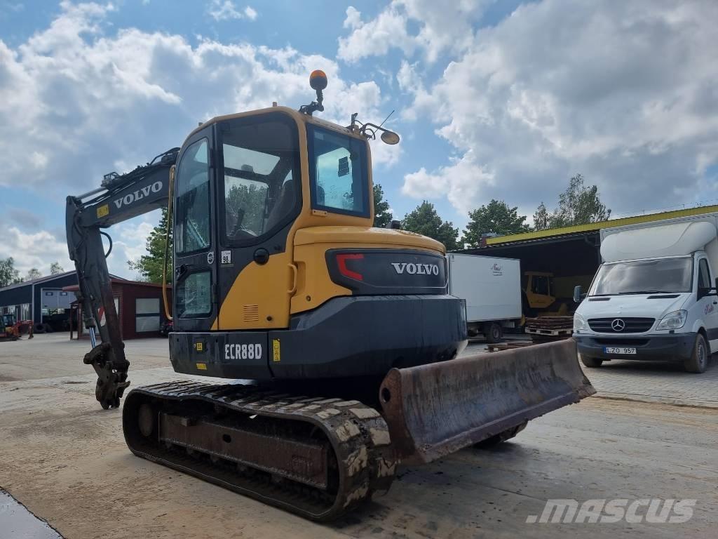 Volvo ECR 88 D Midigraafmachines 7t - 12t