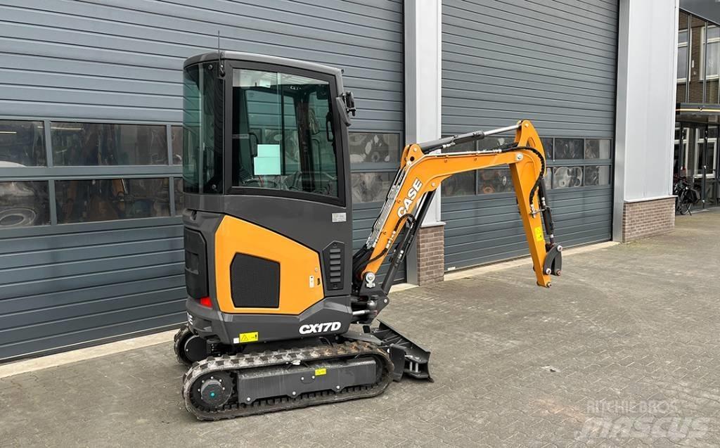 CASE CX17D Minigraafmachines < 7t