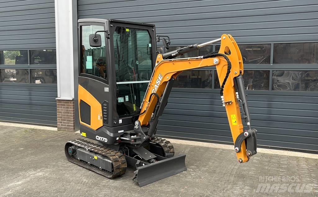 CASE CX17D Minigraafmachines < 7t