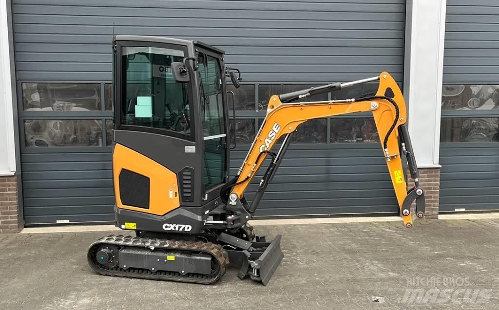 CASE CX17D Minigraafmachines < 7t