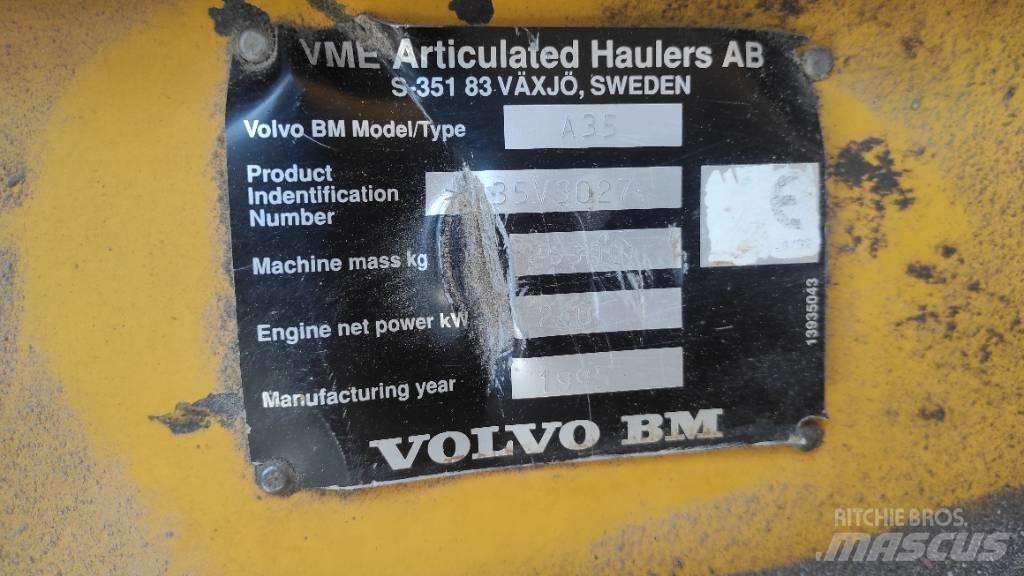 Volvo A 35 Knik dumptrucks