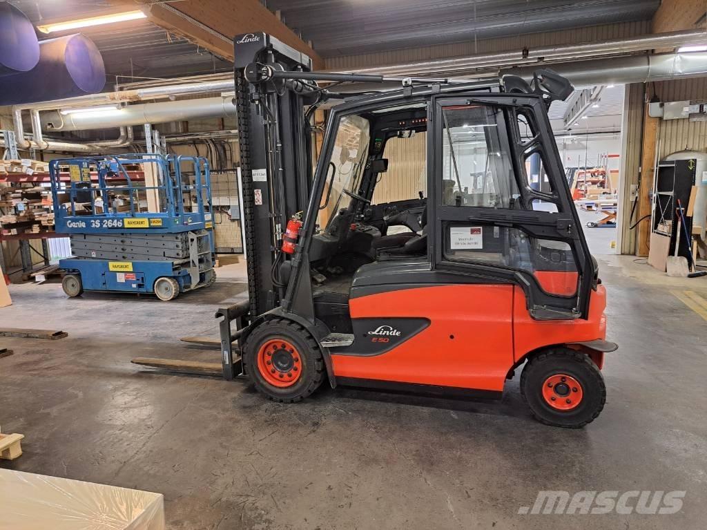 Linde E50HL-01 Elektrische heftrucks