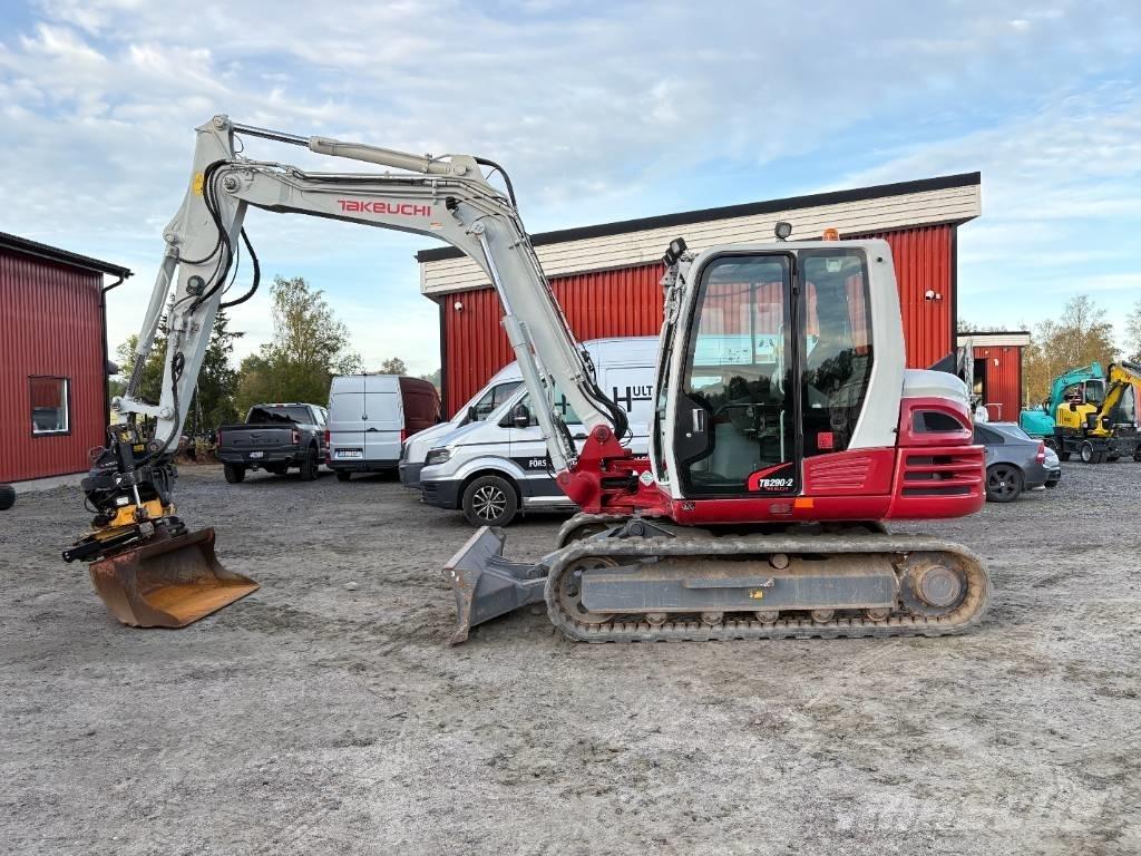Takeuchi TB290 Midigraafmachines 7t - 12t