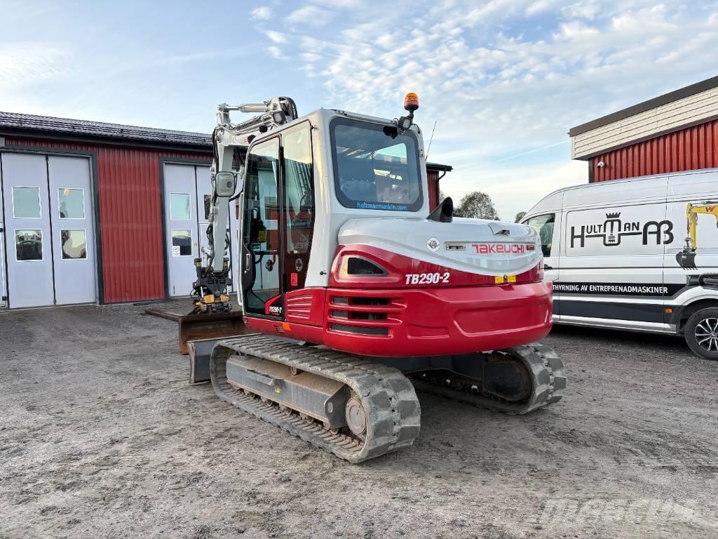 Takeuchi TB290 Midigraafmachines 7t - 12t